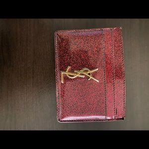 Yves Saint Laurent Monogram Card Case